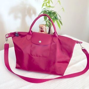NWOT • Longchamp Le Pilage Neo Nylon Shoulder